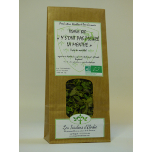Tisane composée 'y s'ont pas pleuré la menthe
