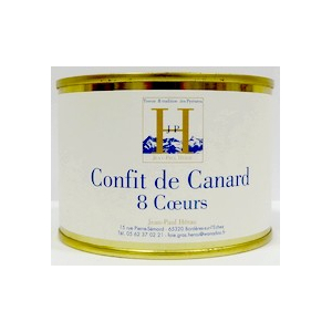 Confit de canard - 8 coeurs