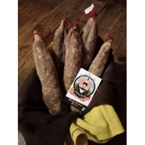 Saucisson de porc rustique bio