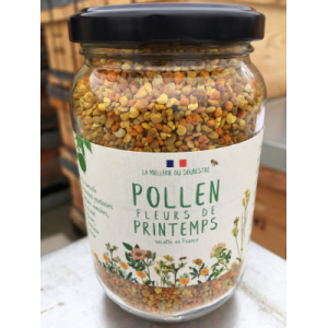 Pollen de fleurs de printemps