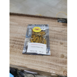 Rhizome de curcuma déshydraté