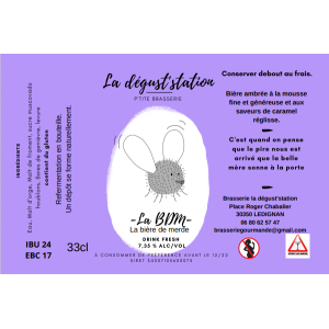 La bdm (bière de merde)