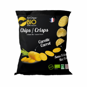Chips saveur carotte