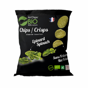 Chips saveur epinard