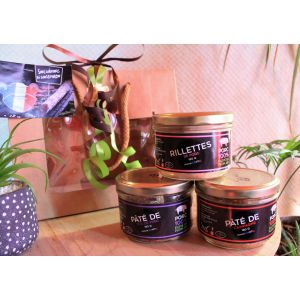 Sac cadeaux charcuteries porc plein air