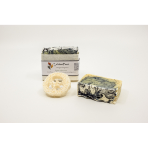 Savon exfoliant pavot