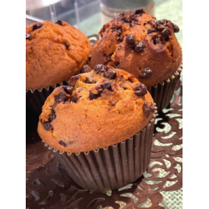 Muffin pépites de chocolat