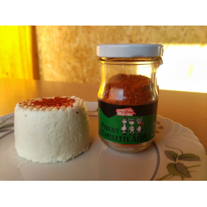 Crottin assaisonné 'piment d'espelette aop'