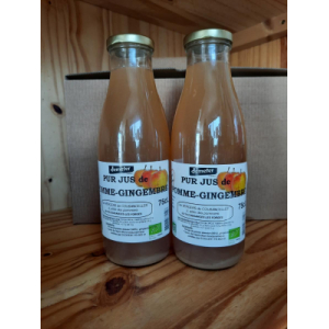 Pur jus de pomme-gingembre 75cl