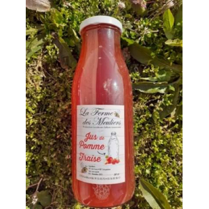 Jus plat pomme fraise