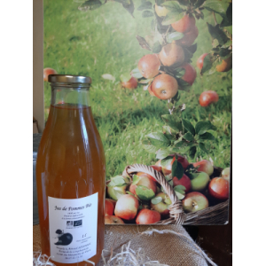 Jus de pommes bio 1l