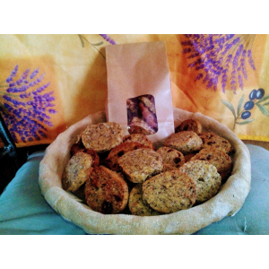 Sablés à la farine de lentilles vertes