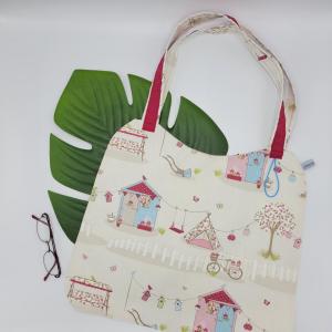 Tote bag au jardin