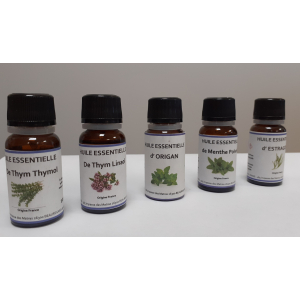 Huile essentielle de menthe poivrée