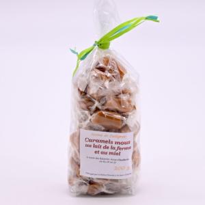 Caramels mous au miel et lait de la ferme