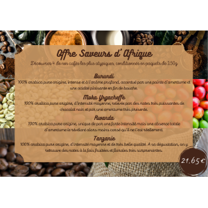 Offre saveurs d'afrique (moulu expresso)