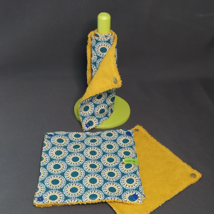 Essuie-tout réutilisable rosace étoilé