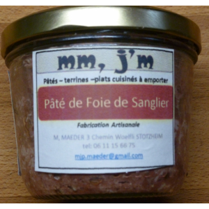 Pâté de foie de sanglier