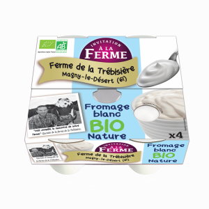 Fromage frais fermier et bio 4x100g
