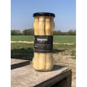 Asperges blanches entière bio 37cl