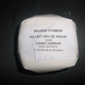 Beurre doux 150 gr