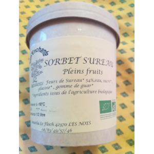 Sorbet fleurs de sureau