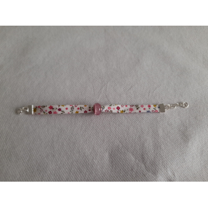 Bracelet fantaisie perle rose