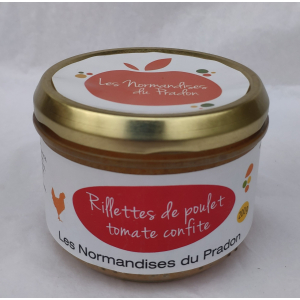 Rillettes poulet tomate confite 200 g