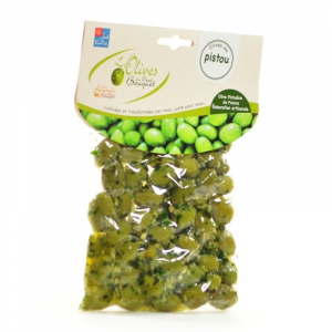 Olives au pistou