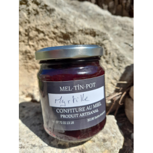 Confiture au miel et myrtilles