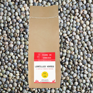 Lentilles vertes - 0.5kg