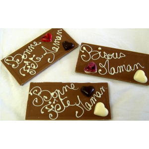 Tablette bonne fête maman chocolat lait