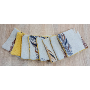 Cotons lavables plume