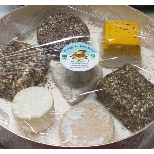 Plateau de fromages de chèvre