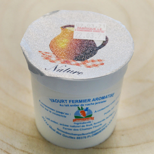 1 yaourt brassé nature
