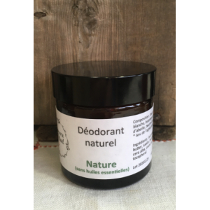 Déodorant crème sans huile essentielle
