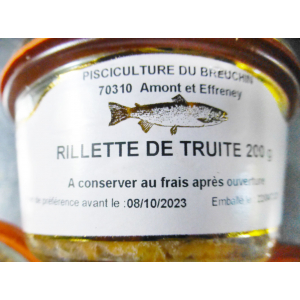 Rillette de truite
