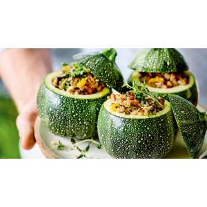 Courgettes rondes