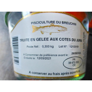 Truite en gelée