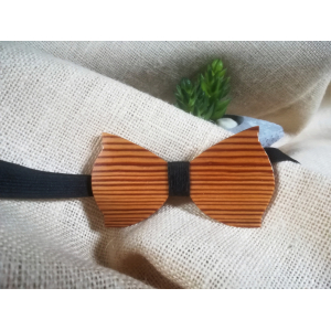 Nœud papillon bois de pitchpin