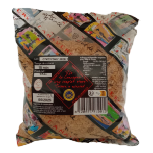 Riz de camargue igp long complet étuvé 1kg