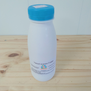 Yaourt à boire à la fraise