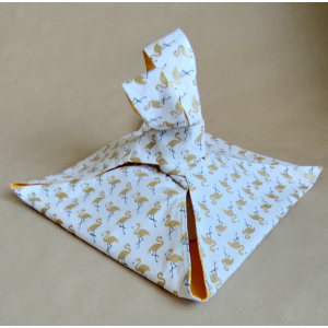 Sac à tarte - pliage façon origami