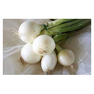 Oignons blancs (botte de 5)