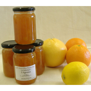 Confiture 3 agrumes 230g