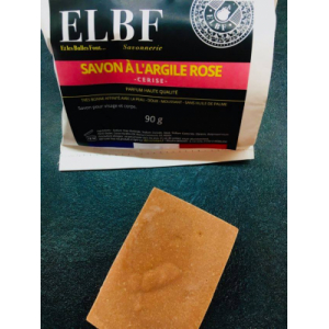 Savon à l'argile rose