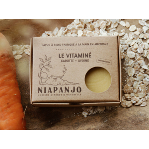 Savon 'le vitaminé' - carotte & avoine