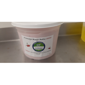 Fromages blanc battu cerise