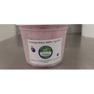Fromages blanc battu myrtille