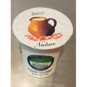 Yaourts brassés nature